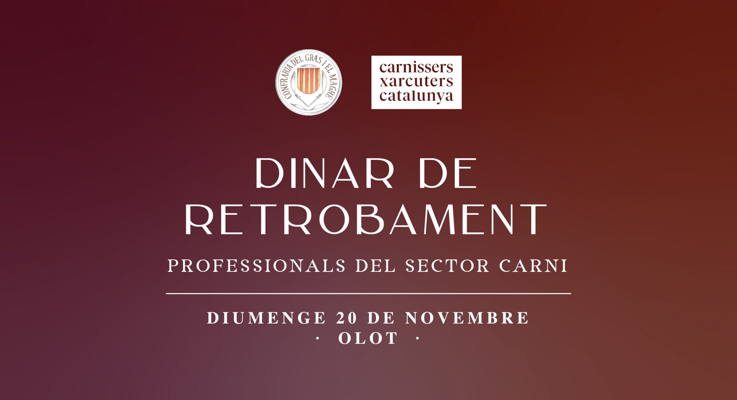 Dinar de retrobament dels professionals del sector carni a Olot