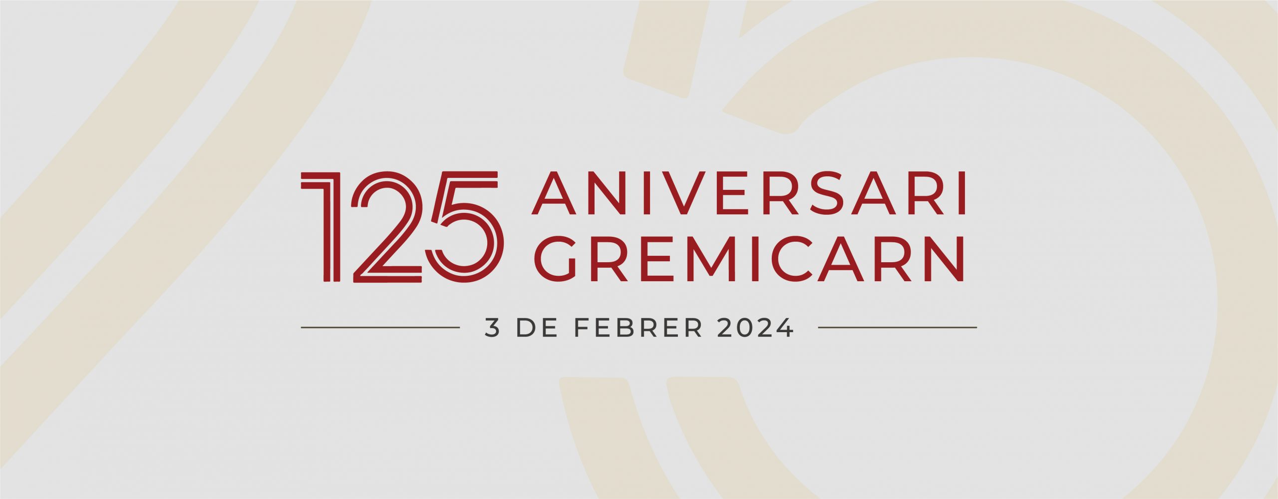 Inscriu-te al sopar del 125 aniversari GremiCarn!